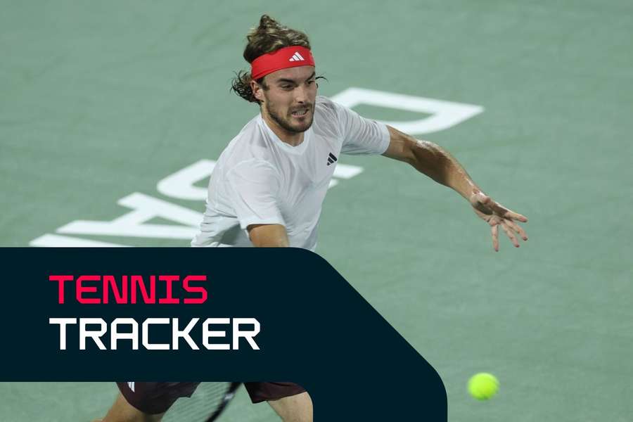 Stefanos Tsitsipas lost in the first round in Qatar last week but is back to winning ways in Dubai