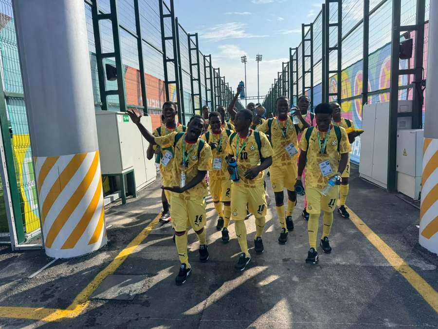 Ghana U15 team in high spirits ahead of Uzbekistan game