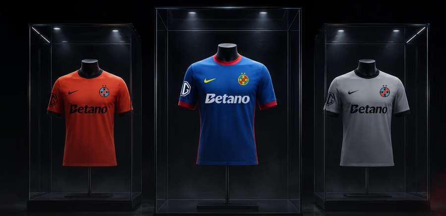 Echipamentele oficiale FCSB Echipamentele oficiale FCSB