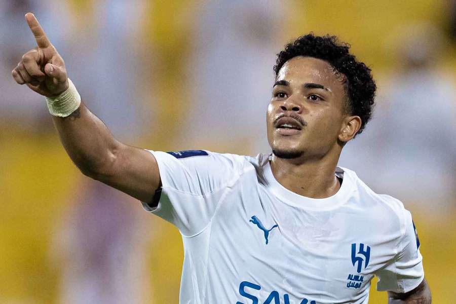 Kaio César marcou em Al-Gharafa 1x2 Al-Hilal