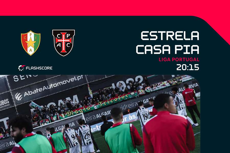 Estrela da Amadora recebe Casa Pia na Reboleira