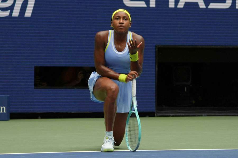 Coco Gauff foi eliminada por Emma Navarro