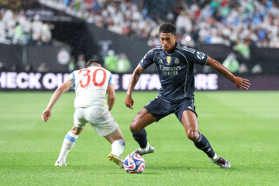 Bellingham spielte gegen Salzburg eine starke Partie.