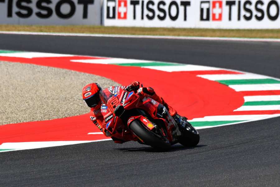Marc Márquez, en Mugello