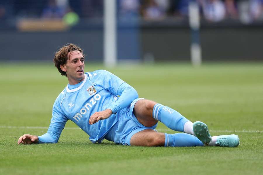 Luis Binks in action for Coventry
