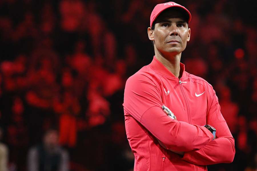 Rafael Nadal missed almost all of the 2023 season due to injury