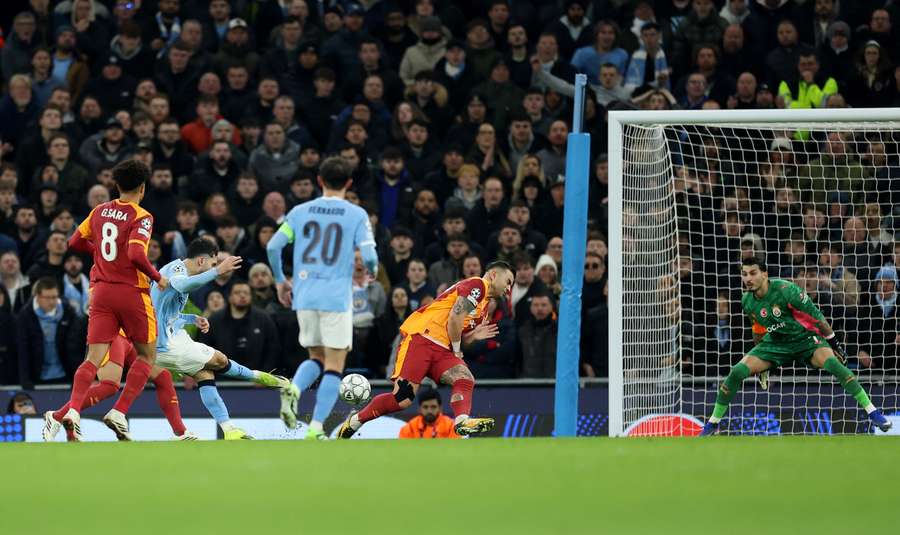 Rayan Cherki scores for Manchester City Rayan Cherki scores for Manchester City