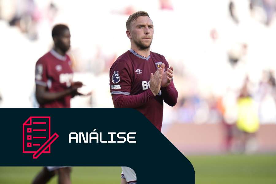 Jarrod Bowen, do West Ham, após a confirmação da despromoção