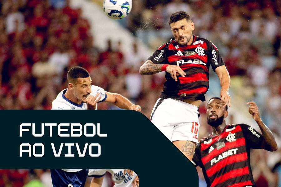 Arrascaeta em Flamengo x Bahia, no Maracanã, pelo Brasileirão