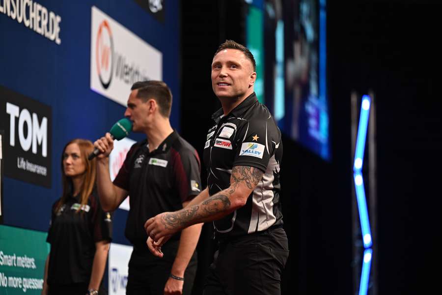 Gerwyn Price suffered defeat in his opening match