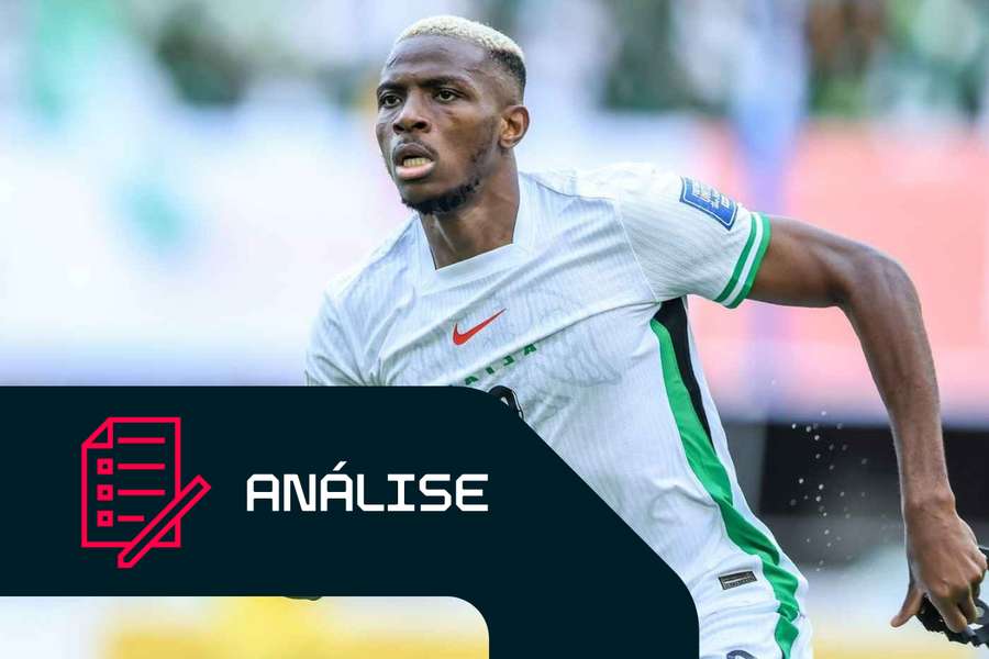 Victor Osimhen ao serviço da Nigéria