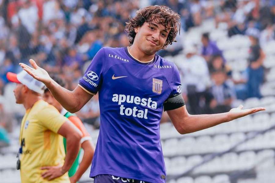 Bassco Soyer, avançado peruano de apenas 18 anos
