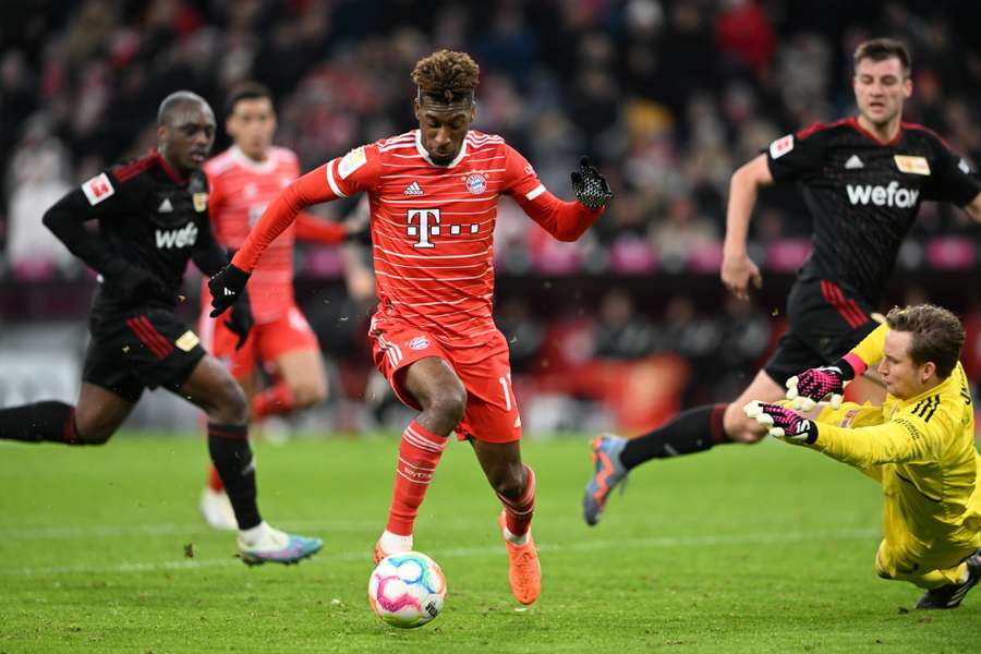 Coman teve grande atuação, principalmente no primeiro tempo