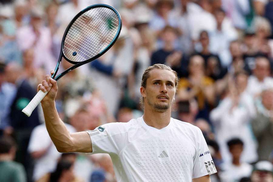 Alexander Zverev qualifié au 2e tour de Wimbledon en cédant un set