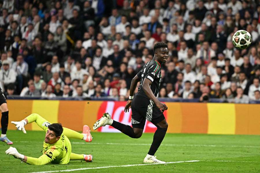Bukayo Saka a ouvert le score