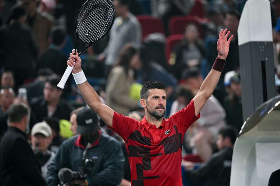 Novak Djokovic roared back after losing the opening set