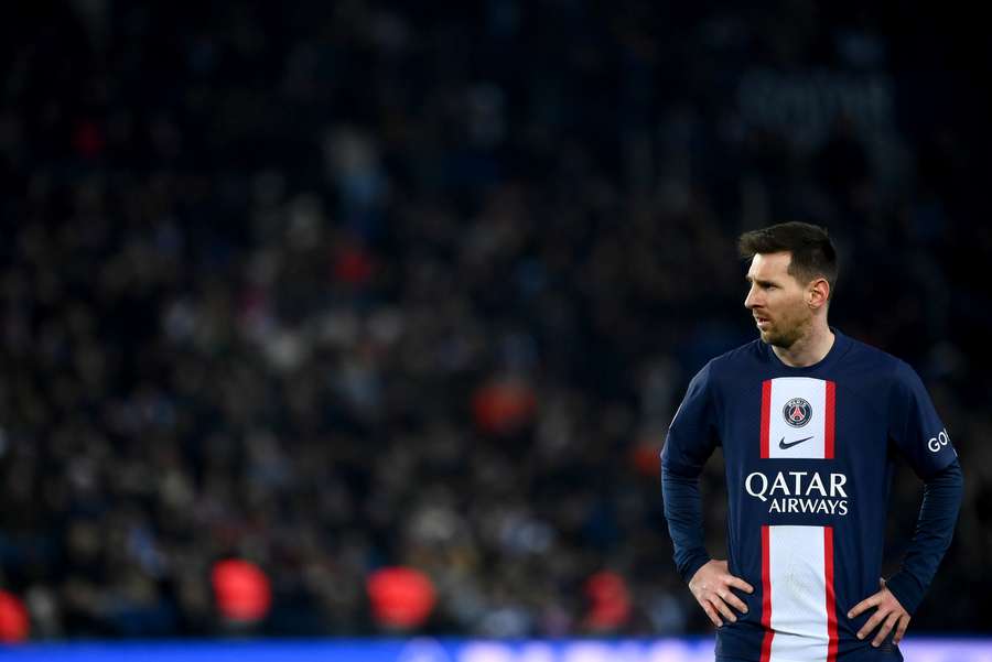 Leo Messi face à Nantes.