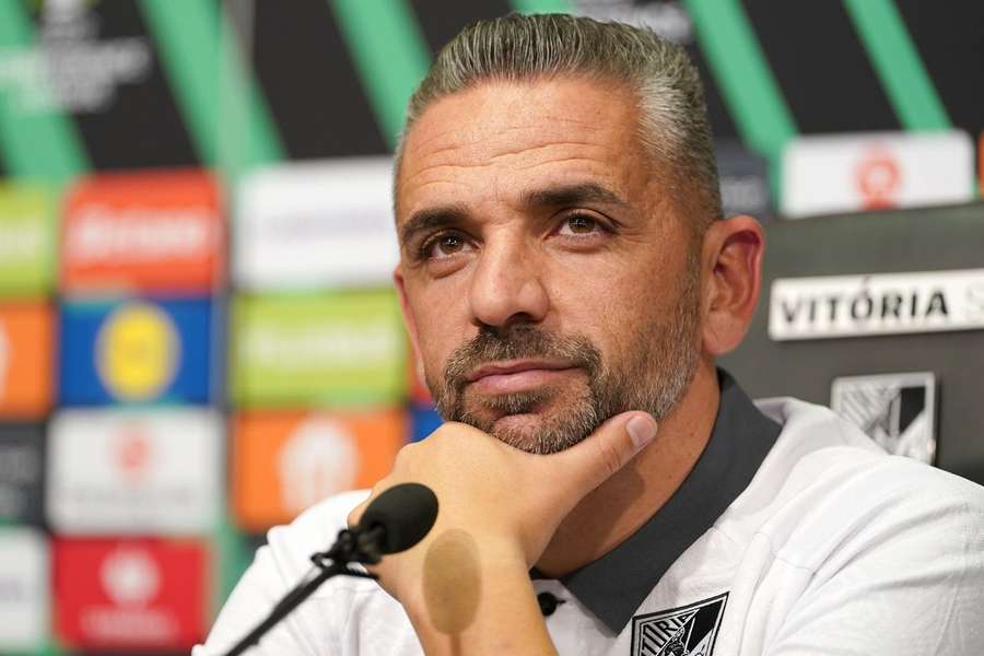 Rui Borges, treinador do Vitória SC