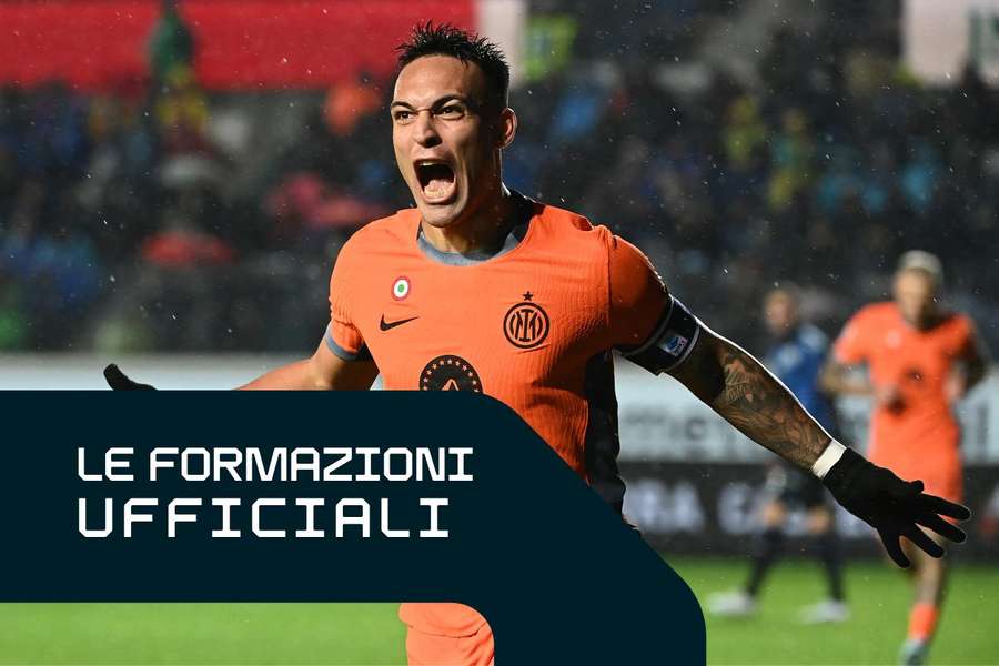 Le formazioni ufficiali di Inter-Frosinone: Inzaghi di nuovo con Lautaro e Thuram avanti