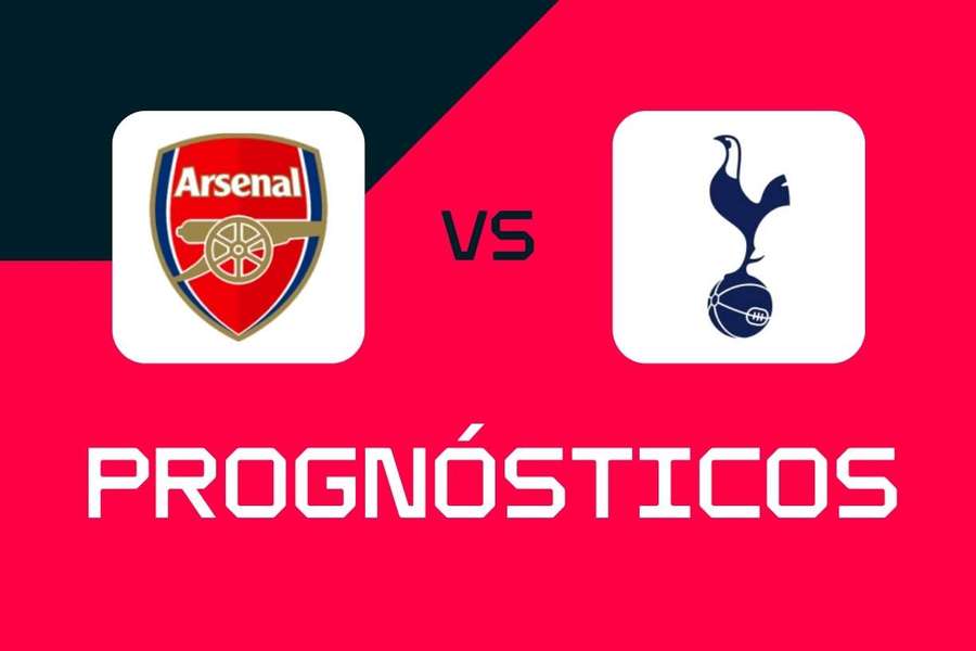 Arsenal - Tottenham: Prognósticos, melhores apostas e odds (Premier League)