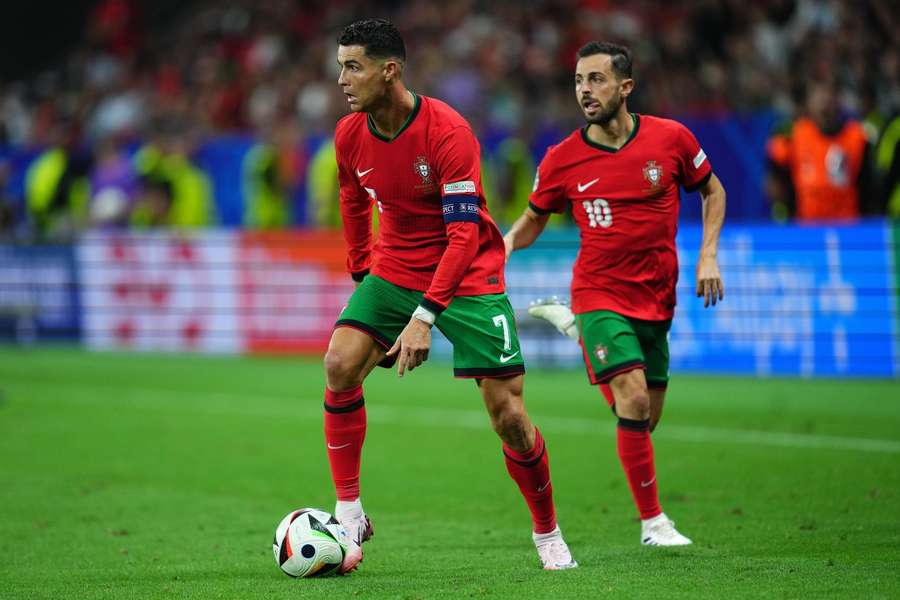 Bernardo backed Ronaldo after his performance and tears against Slovenia