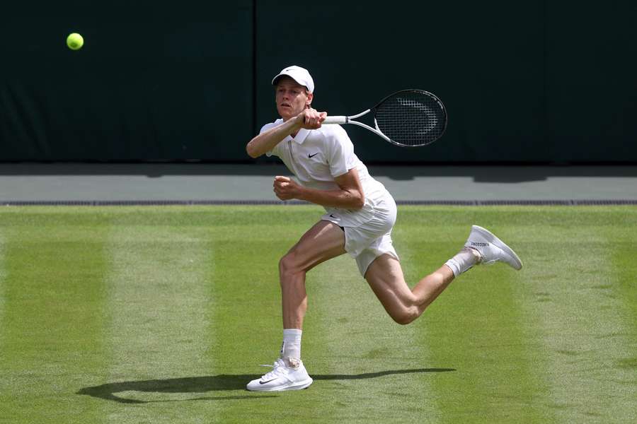 Jannik Sinner practiced with Novak Djokovic before the tournament started