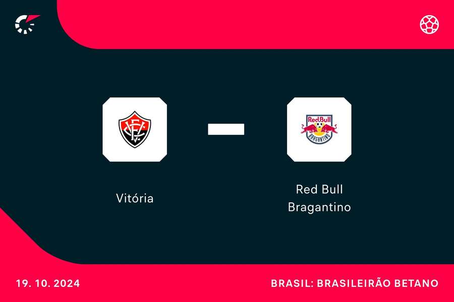 Vitória recebe o Red Bull Bragantino neste sábado (18), no Barradão