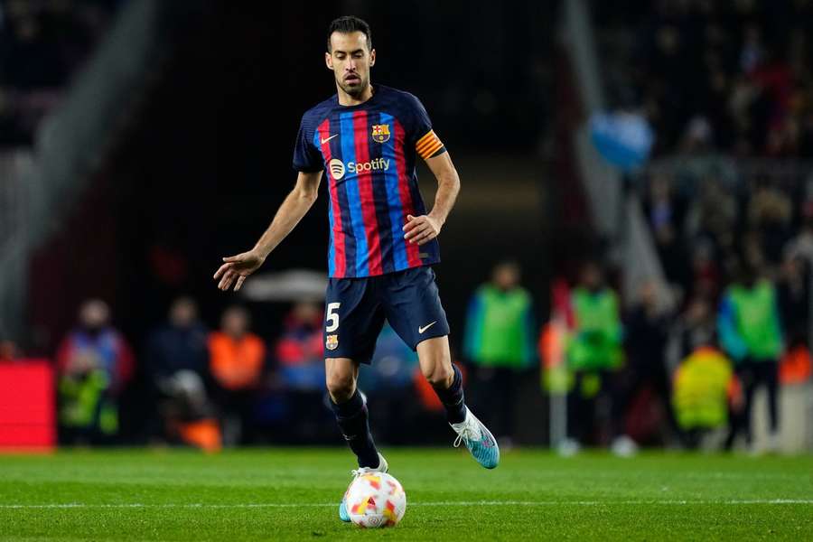 Sergio Busquets (34 ani) evoluează la Barcelona din 2008