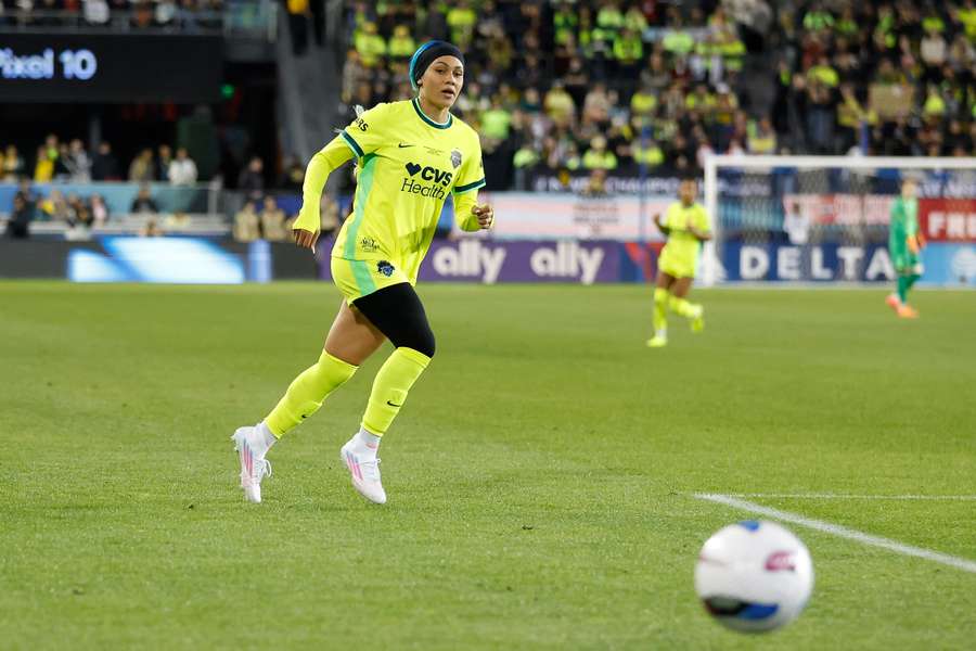 Trinity Rodman avec Washington le 22 novembre 2025. Trinity Rodman avec Washington le 22 novembre 2025.