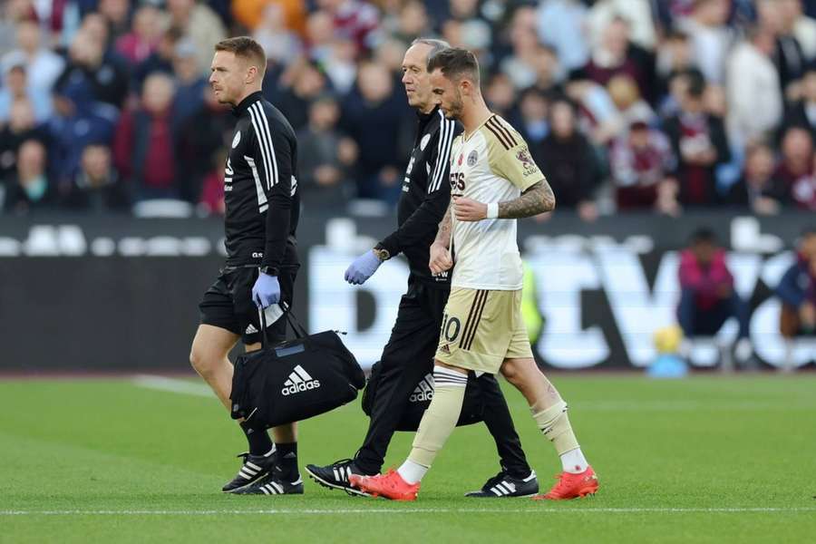 James Maddison suffers injury scare days before World Cup