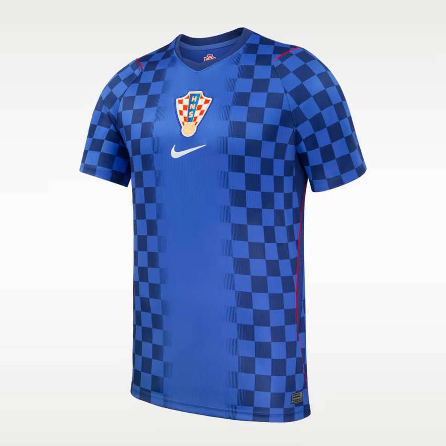 Dres pro venkovní zápas Chorvatska.