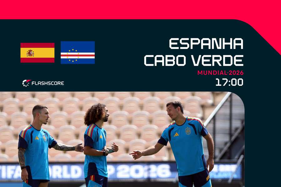Espanha mede forças com Cabo Verde Espanha mede forças com Cabo Verde