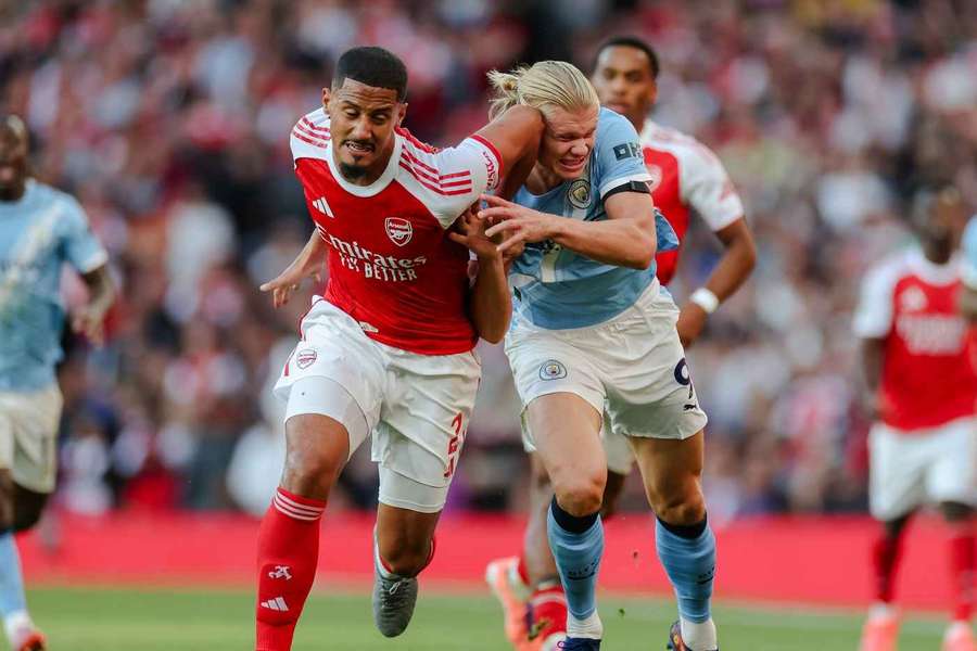 Haaland marcou nos últimos três jogos contra o Arsenal Haaland marcou nos últimos três jogos contra o Arsenal