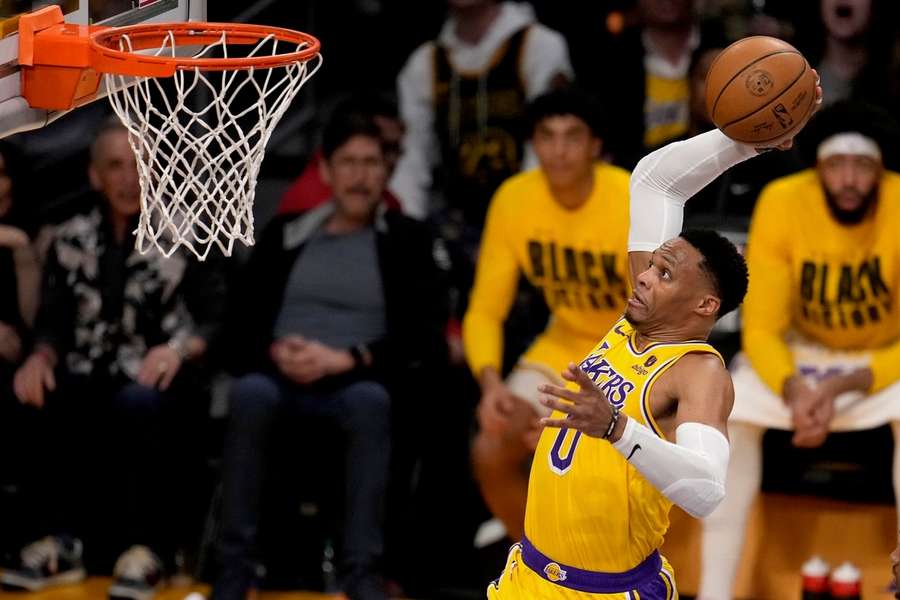 Westbrook (hier noch für die Lakers im Einsatz) spielt künftig für die Clippers