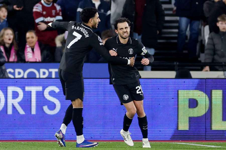 Bernardo Silva marcou pelo Manchester City