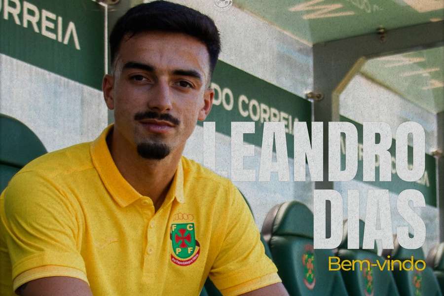 Leandro Dias, defesa do Paços de Ferreira