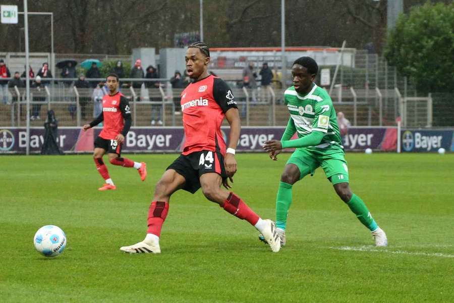 Jeanuel Belocian im Spiel gegen Oberhausen.