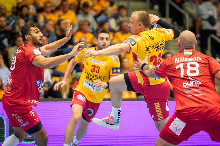 Morten Olsen leverede en pragtkamp mod Veszprem.
