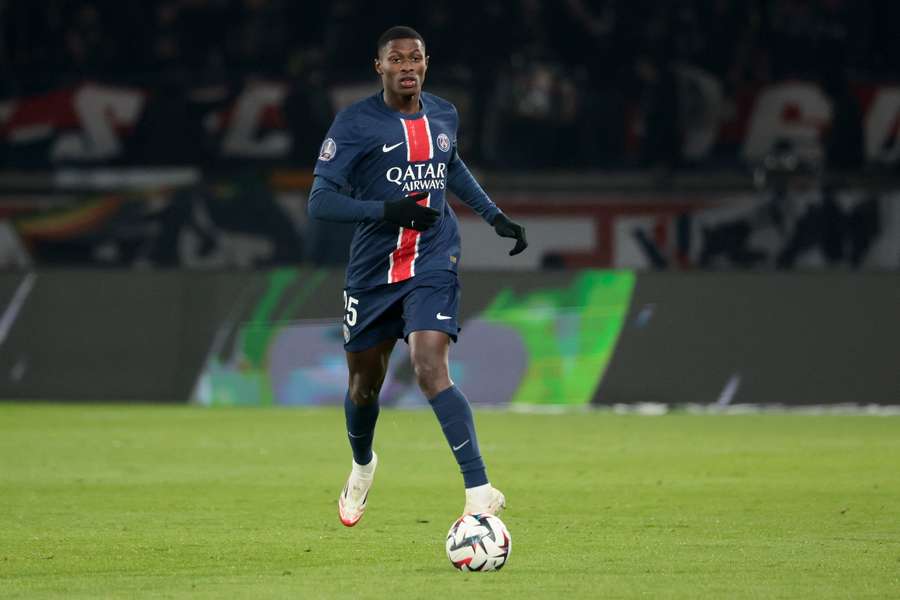 Nuno Mendes z PSG 12 stycznia.