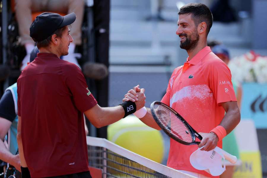 Novak Djokovic stunned by Matteo Arnaldi at first hurdle in Madrid Open |  Flashscore.com