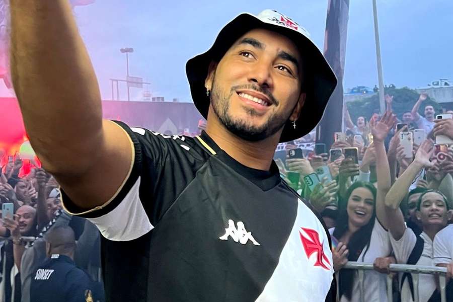 O ídolo do Olympique de Marselha agora veste as cores do Vasco