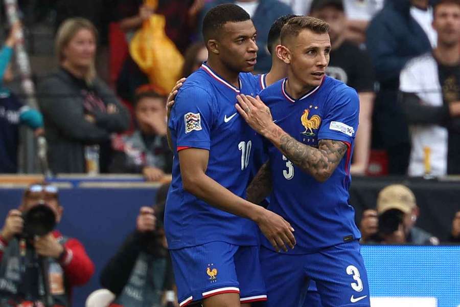 Mbappé abriu o placar em Alemanha 0x2 França