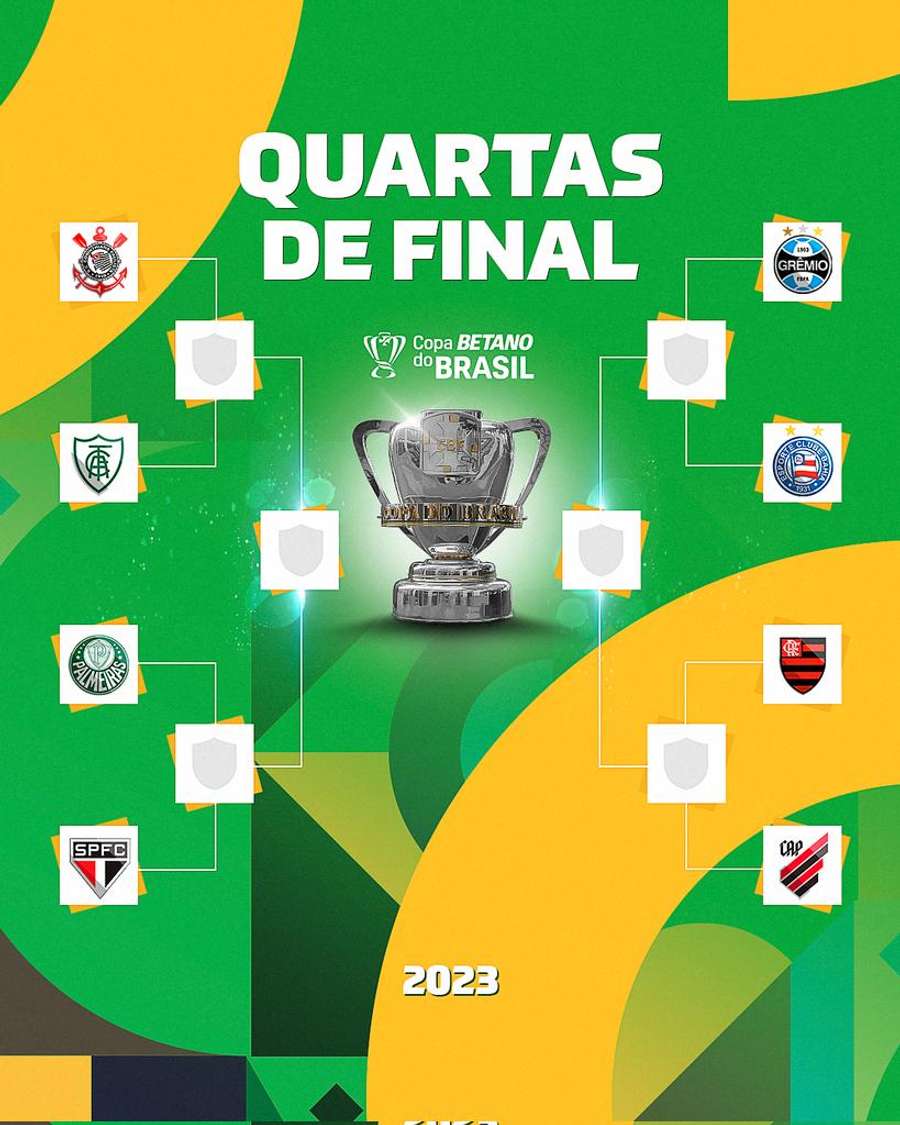 Copa do Brasil 2023: veja quais são os confrontos das oitavas de final