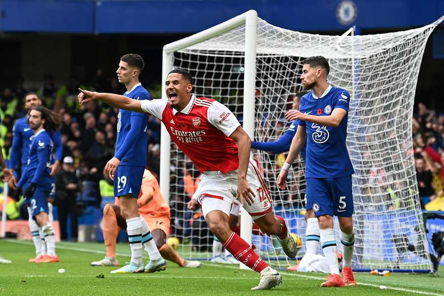 Saliba starred for Arsenal against Chelsea