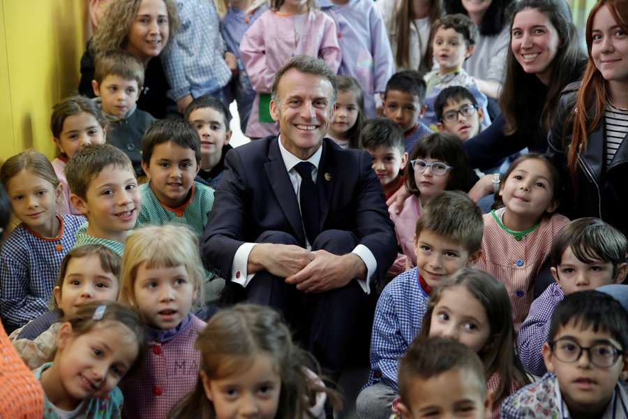 Emmanuel Macron à Andorre ce mardi.