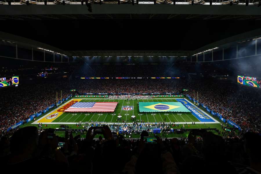 Segundo jogo da NFL no Brasil superou público da edição inaugural