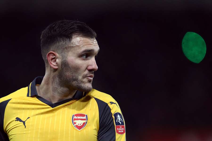 Lucas Pérez en el Arsenal