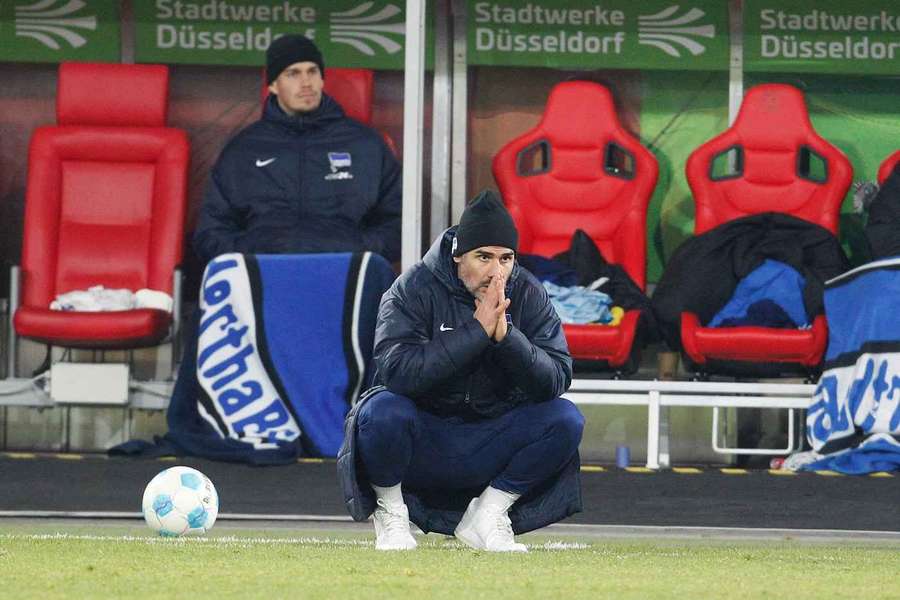 Hertha verlor unter Fiel zuletzt vier Spiele in Folge.