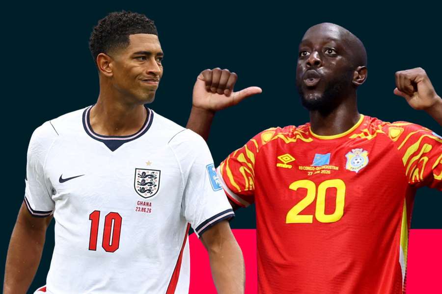 Jude Bellingham and Yoanne Wissa could be vital for England and DR Congo in their Round of 32 World Cup tie