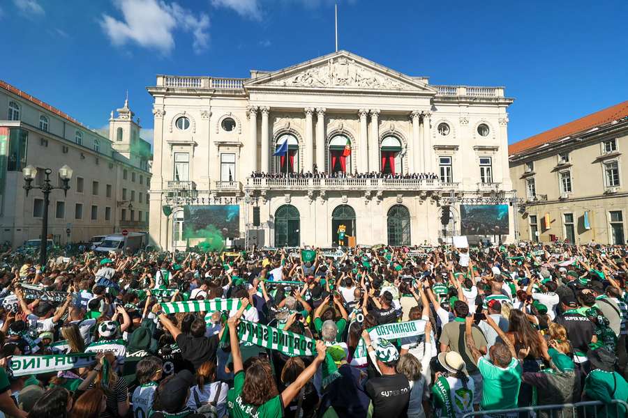 Receção na Câmara de Lisboa